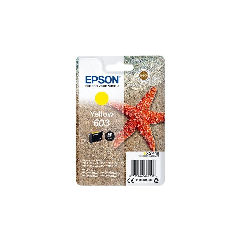 Epson 603 - Yellow | Original Epson Epson 603 - Yellow | Original Epson