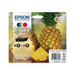 Epson Pack Ananas 604 NCMY – Multipack de 4 Cartouches d’Encre | Original Epson