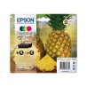 Epson Pack Ananas 604 NCMY – Multipack de 4 Cartouches d’Encre | Original Epson