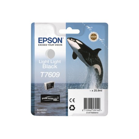 Epson Dauphin T7 - 609 Black Light Light – Cartouches d’Encre Sure Color | Original Epson