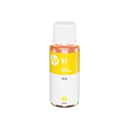 Bouteille d'encre jaune authentique 70 mL HP 31 Original