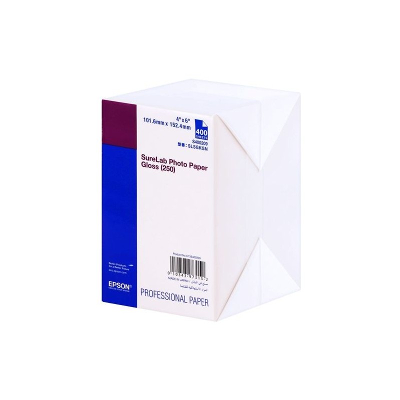 SureLab Photo Paper Gloss (250) 10cmx15cm 400sheets SureLab Photo Paper Gloss (250) 10cmx15cm 400sheets
